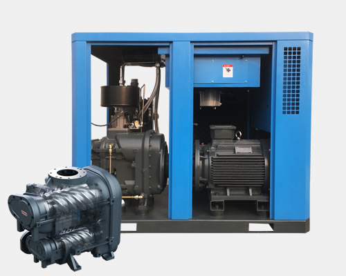 两级双变频螺杆空压机